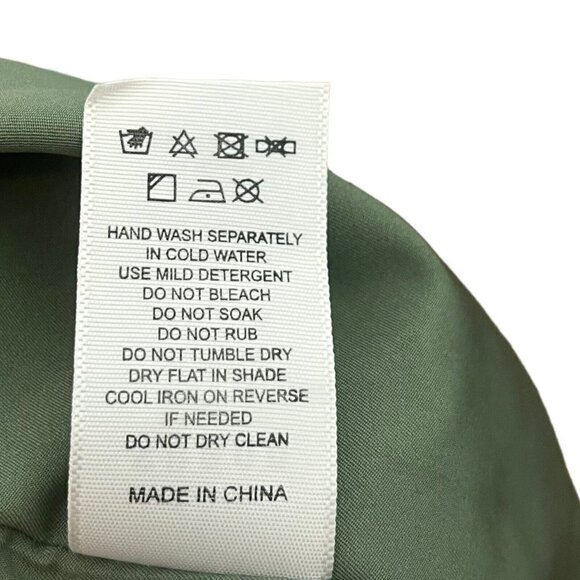 Suboo Stella Cut-Out Maxi Dress Green Women’s Size XS Halter Chiffon Flawed - Picture 10 of 13